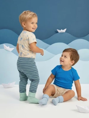 Obrázek produktu Sinsay - Bawełniane body 2 pack - kremowy