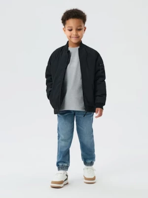 Obrázek produktu Sinsay - Bawełniane jeansy jogger - niebieski
