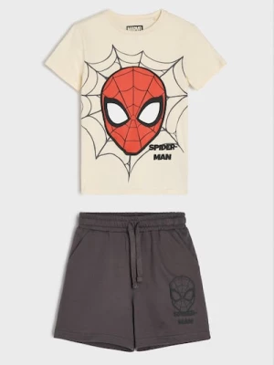 Obrázek produktu Sinsay - Bawełniany komplet: koszulka i szorty Spider-Man - wielobarwny