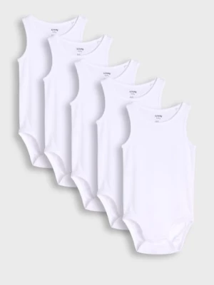Obrázek produktu Sinsay - Body 5 pack - biały