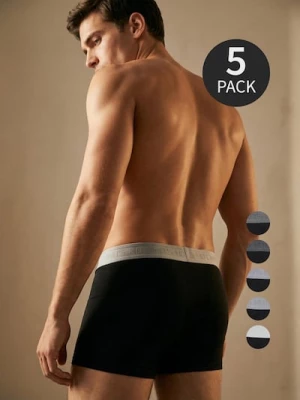 Obrázek produktu Sinsay - Boxerky Long – balení 5 kusů - černá