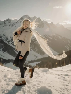 Obrázek produktu Sinsay - Bunda puffer s kapucí - béžová