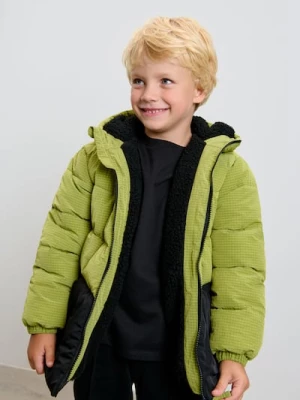 Obrázek produktu Sinsay - Kurtka puffer z kapturem - zielony