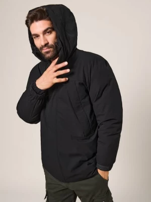 Obrázek produktu Sinsay - Bunda s kapucí - černá
