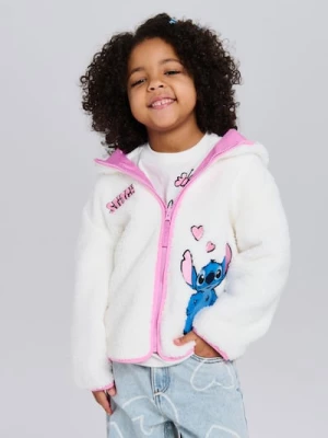 Obrázek produktu Sinsay - Bunda teddy Stitch - bílá