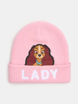 Obrázek produktu Sinsay - Čepice beanie Lady and the Tramp - pastelová růžová