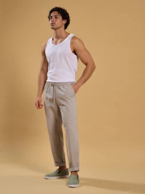 Obrázek produktu Sinsay - Chino jogger kalhoty - zelená