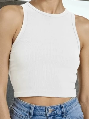 Obrázek produktu Sinsay - Crop top - bílá
