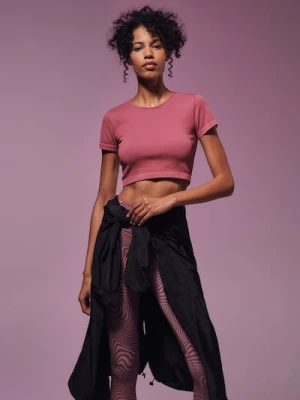 Obrázek produktu Sinsay - Crop top GYM HARD - fialová