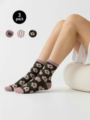 Obrázek produktu Sinsay - Dlouhé ponožky 3 páry - vícebarevná