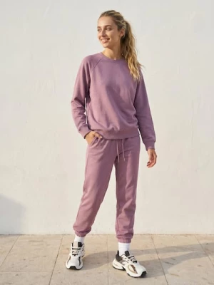 Obrázek produktu Sinsay - Dresové jogger kalhoty z terry - růžová
