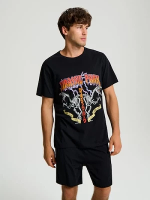 Obrázek produktu Sinsay - Dvoudílná pyžamová souprava Jurassic Park - černá