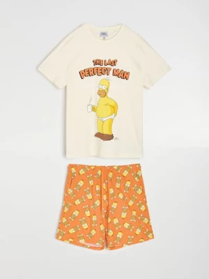 Obrázek produktu Sinsay - Dvoudílné bavlněné pyžamo The Simpson - vícebarevná