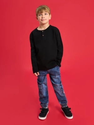 Obrázek produktu Sinsay - Džínové cargo joggery - indigo jeans