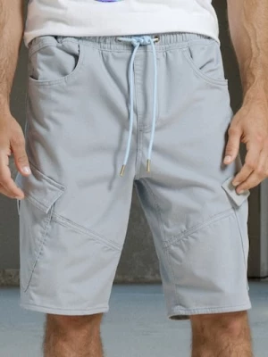 Obrázek produktu Sinsay - Džínové kraťasy jogger - světle modrá