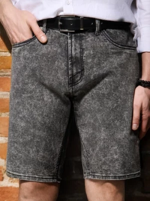 Obrázek produktu Sinsay - Džínové kraťasy slim - šedá