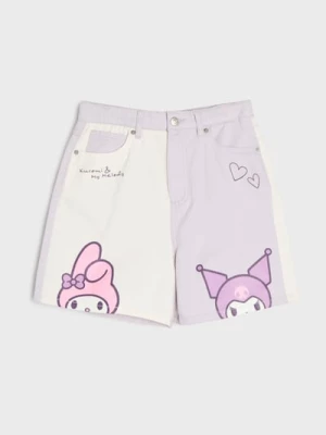 Obrázek produktu Sinsay - Džínové šortky My Melody and Kuromi - vícebarevná