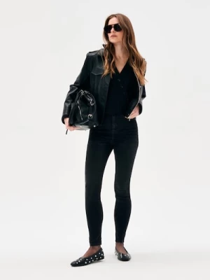 Obrázek produktu Sinsay - Džíny high waist skinny - černá