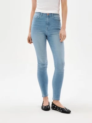 Obrázek produktu Sinsay - Džíny high waist skinny - modrá