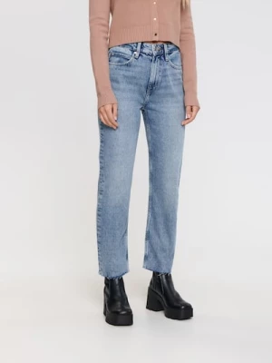 Obrázek produktu Sinsay - Džíny high waist straight - modrá