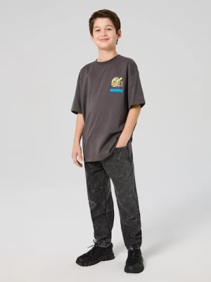 Obrázek produktu Sinsay - Jeansy jogger z efektem sprania - szary
