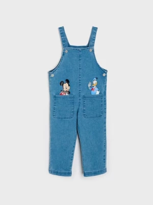 Obrázek produktu Sinsay - Jeansy ogrodniczki Mickey and Donald - niebieski