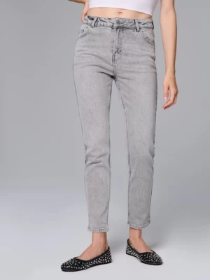 Obrázek produktu Sinsay - Džíny mom fit - šedá