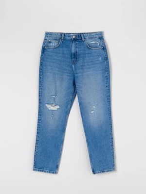 Obrázek produktu Sinsay - Džíny střihu high waist mom - modrá