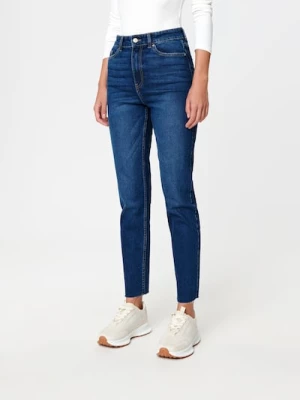 Obrázek produktu Sinsay - Džíny střihu high waist mom - námořnická modrá
