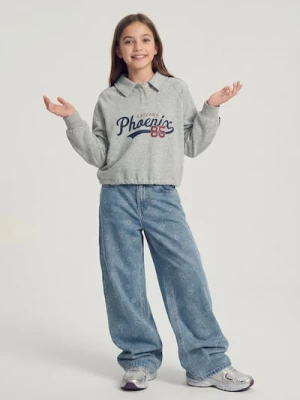 Obrázek produktu Sinsay - Džíny wide leg - modrá
