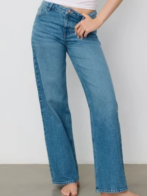 Obrázek produktu Sinsay - Džíny wide leg - modrá