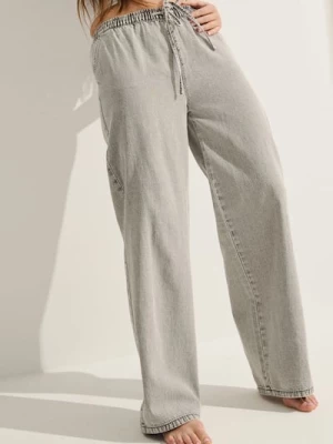 Obrázek produktu Sinsay - Džíny wide leg - šedá