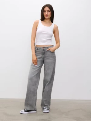 Obrázek produktu Sinsay - Džíny wide leg - šedá