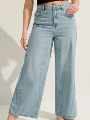 Obrázek produktu Sinsay - Džíny wide leg - tyrkysová