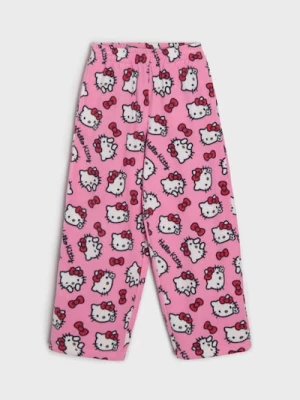 Obrázek produktu Sinsay - Fleece kalhoty Hello Kitty - růžová