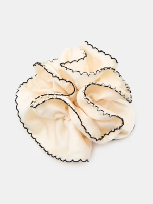 Obrázek produktu Sinsay - Gumička na vlasy scrunchie - krémová