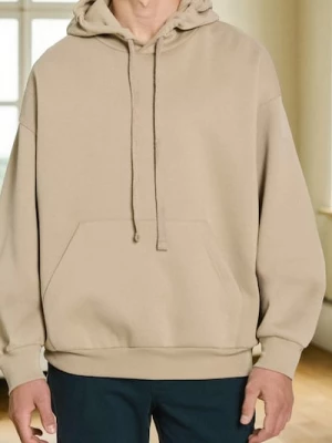 Obrázek produktu Sinsay - Hoodie s komfortním střihem - béžová