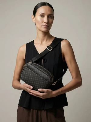 Obrázek produktu Sinsay - Kabelka typu camera bag s monogramem - černá
