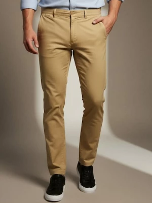 Obrázek produktu Sinsay - Kalhoty chino slim - béžová