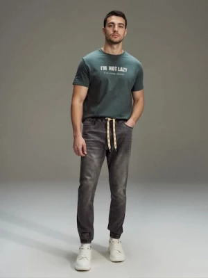 Obrázek produktu Sinsay - Kalhoty Jogger slim fit - šedá