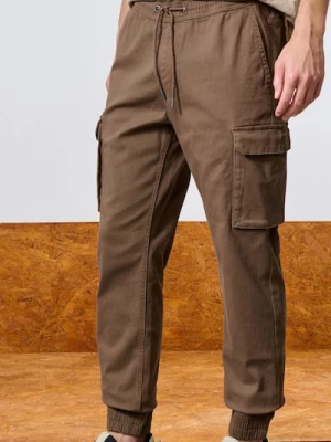 Obrázek produktu Sinsay - Kalhoty joggers - hnědá