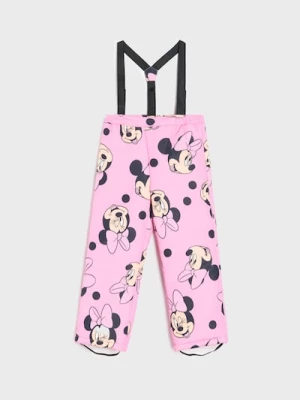 Obrázek produktu Sinsay - Kalhoty s kšandami Minnie Mouse - růžová