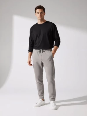 Obrázek produktu Sinsay - Kalhoty straight fit - šedá