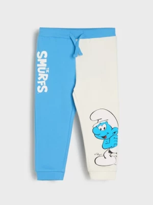 Obrázek produktu Sinsay - Kalhoty The Smurfs - krémová