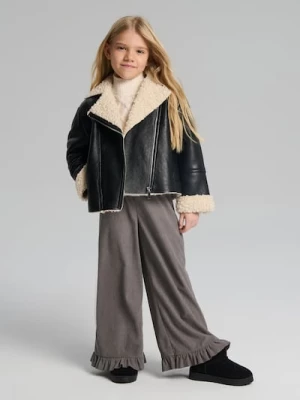 Obrázek produktu Sinsay - Kalhoty wide leg - šedá