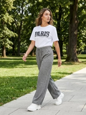Obrázek produktu Sinsay - Kalhoty wide leg - šedá