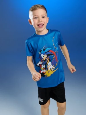 Obrázek produktu Sinsay - Komplet: koszulka i szorty Sonic the Hedgehog - wielobarwny