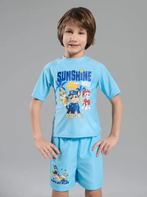 Obrázek produktu Sinsay - Komplet: koszulka i szorty z nadrukiem PAW Patrol - niebieski