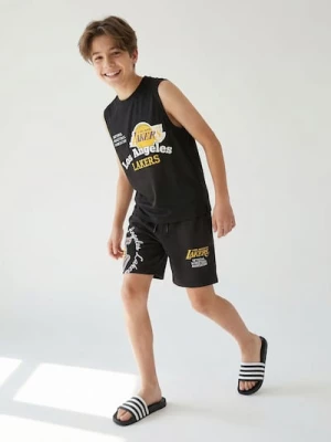 Obrázek produktu Sinsay - Komplet sportowy NBA Los Angeles Lakers: koszulka bez rękawów i spodenki - szary