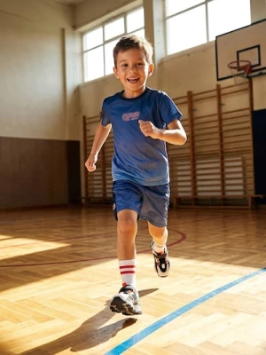 Obrázek produktu Sinsay - Komplet sportowy z szybkoschnącej tkaniny Active - granatowy